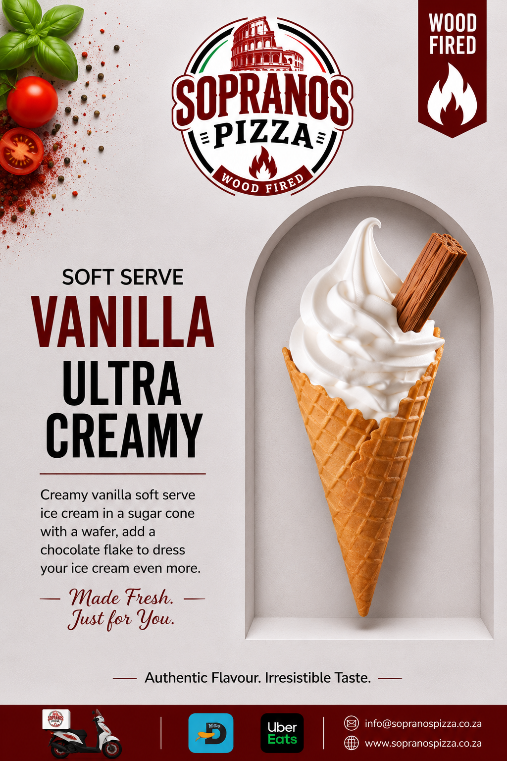 SOPRANOS™ soft serve